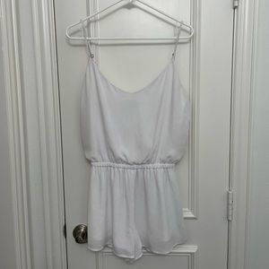 white romper